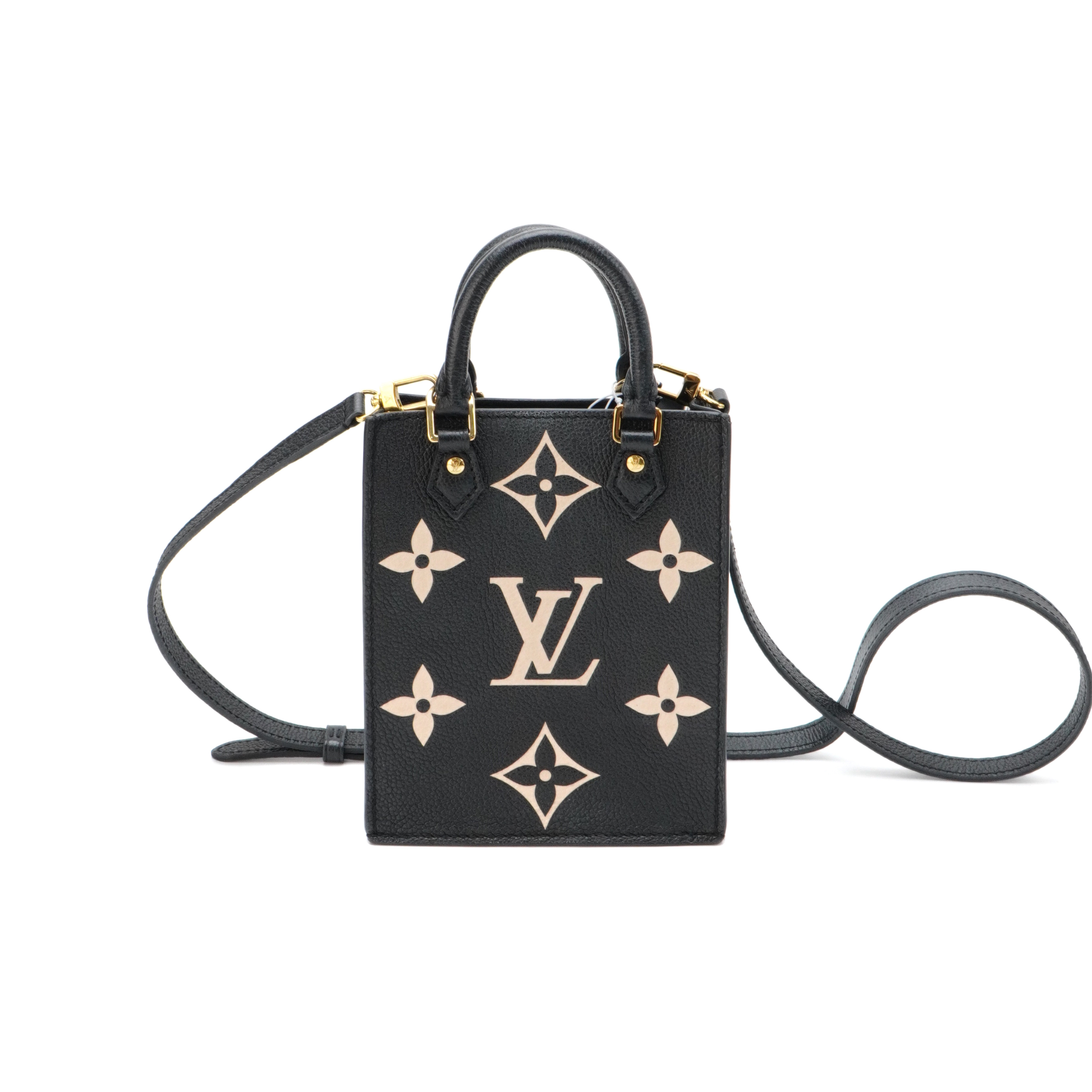 99新 LouisVuitton/路易威登 LV黑白老花琴谱包 mini 12123