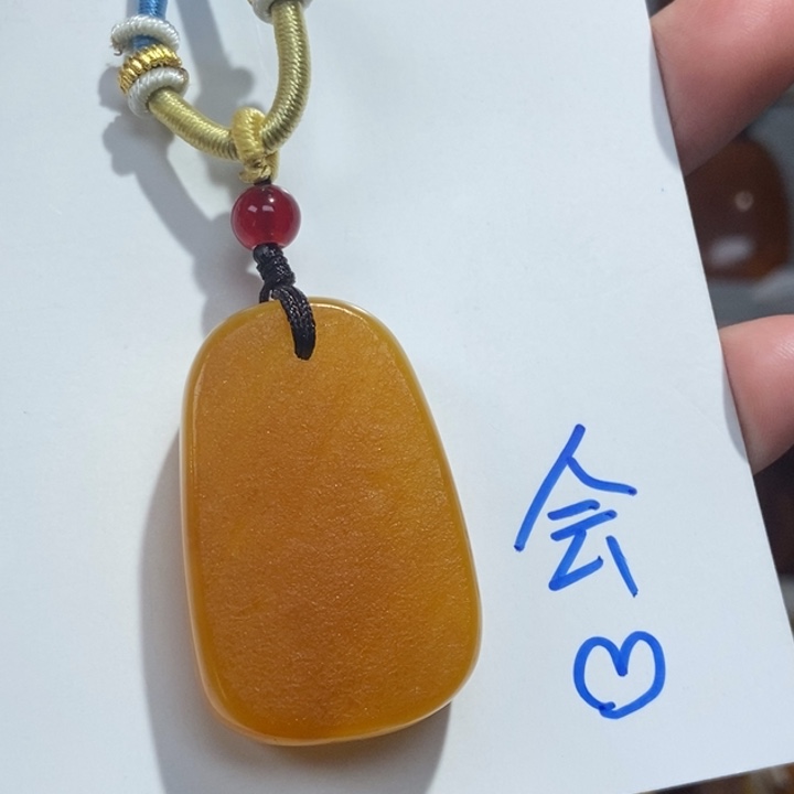 定制琥珀未镶嵌琥珀蜜蜡吊坠