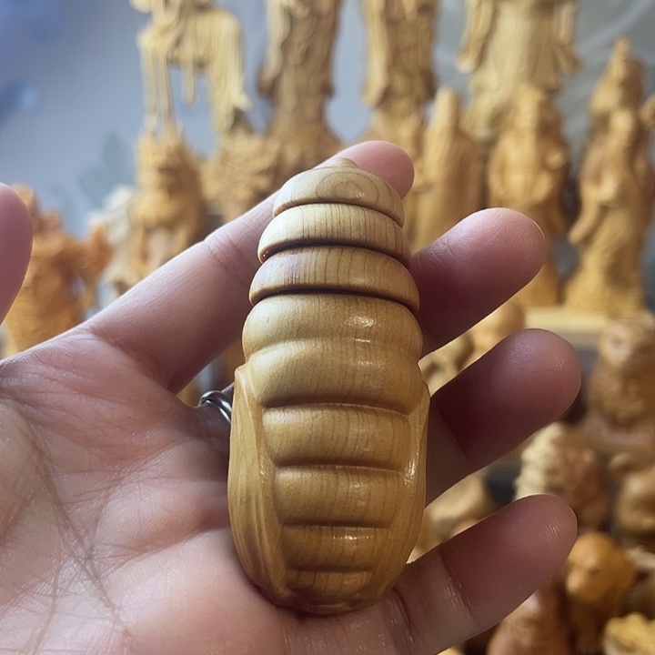 柏木（崖柏）新款蝉蛹