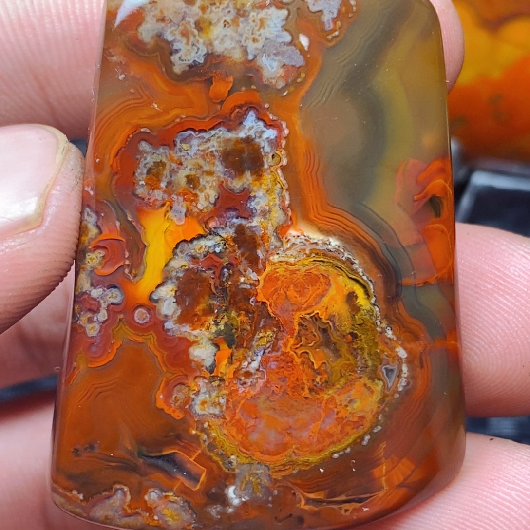 玛瑙/玉髓吊坠(不含链)未镶嵌用****5