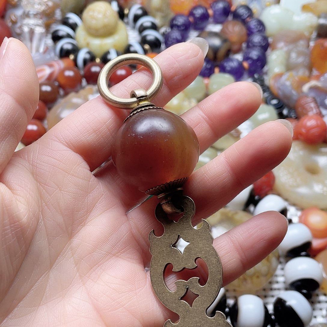 玛瑙/玉髓挂件未镶嵌