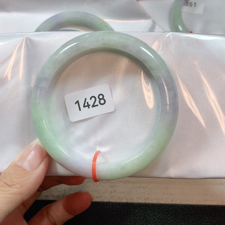 翡翠手镯未镶嵌天然翡翠手镯58.2