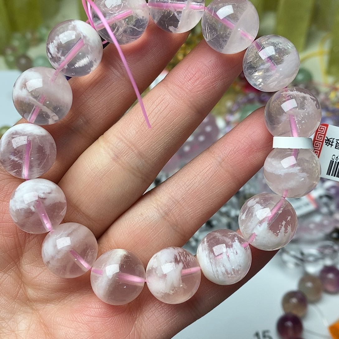 水晶手串未镶嵌圆**姐手串