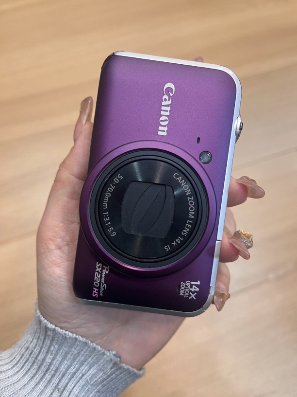 9新 Canon/佳能 Sx220hs 二手商品no退换