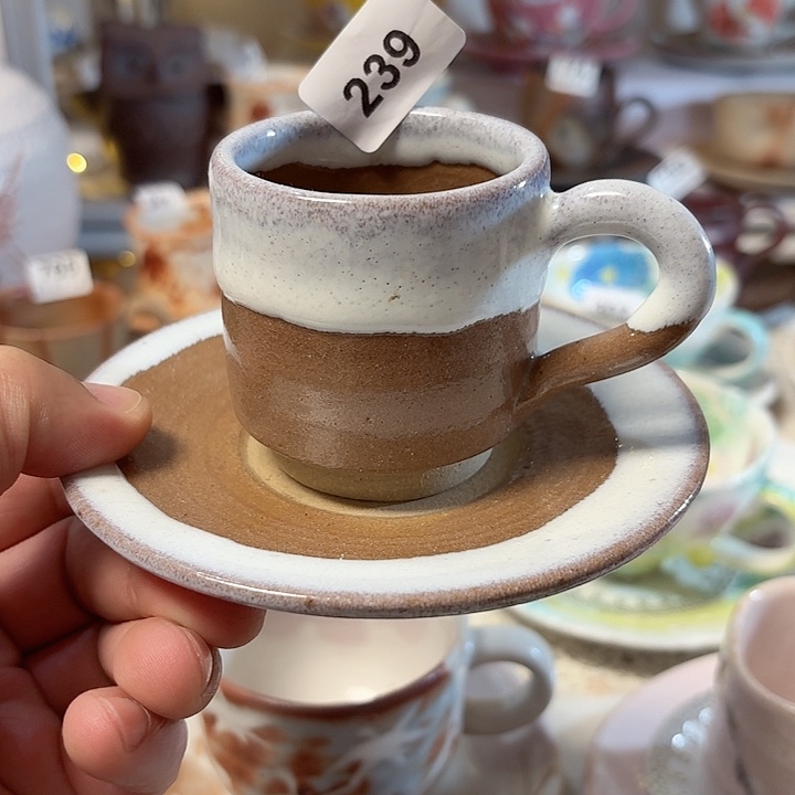 瓷片紫秋咖啡杯年后发货