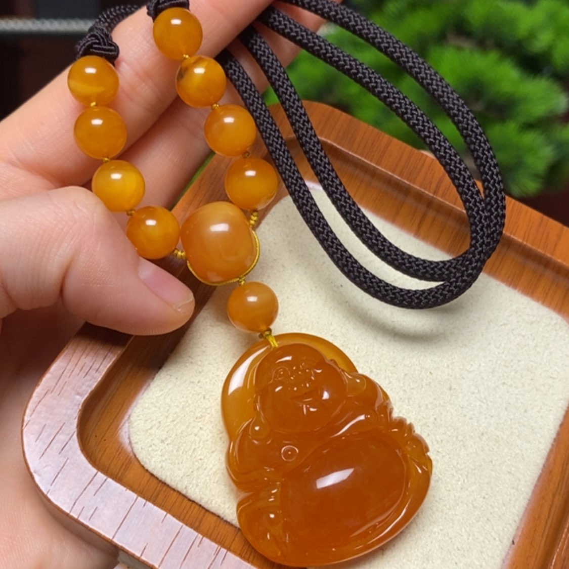 【闪购商品】蜜蜡颈饰未镶嵌项链
