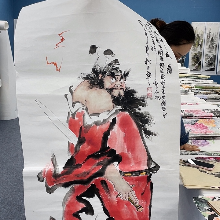 国画纯手绘国画作品