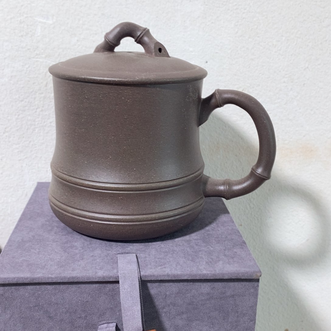 紫砂茶壶四号盖杯