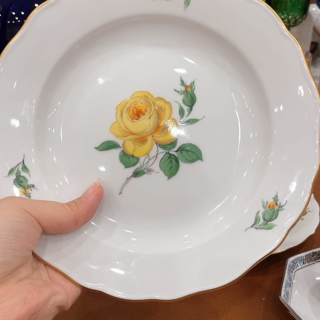 摆件中古一等餐盘