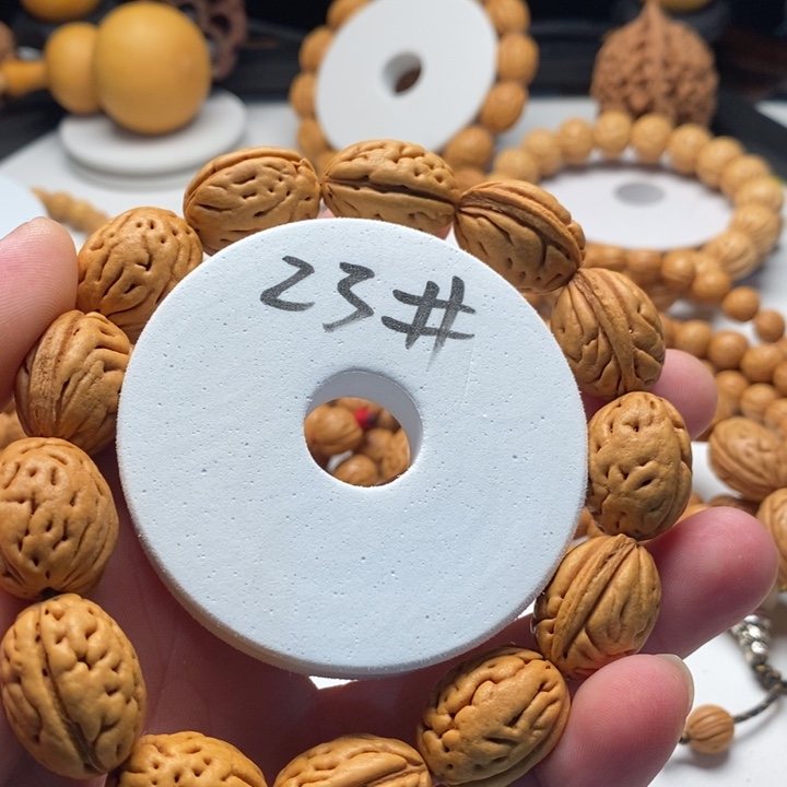 愿***过吊坠桃核桃核手串钱袋子