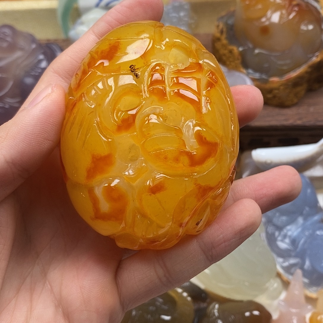 玛瑙/玉髓未镶嵌颈饰