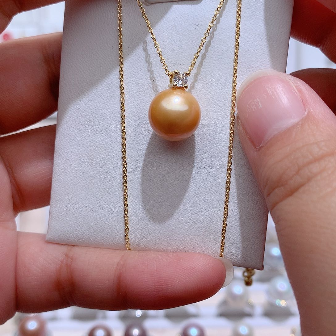 淡水珍珠未镶嵌吊坠(赠链)CC