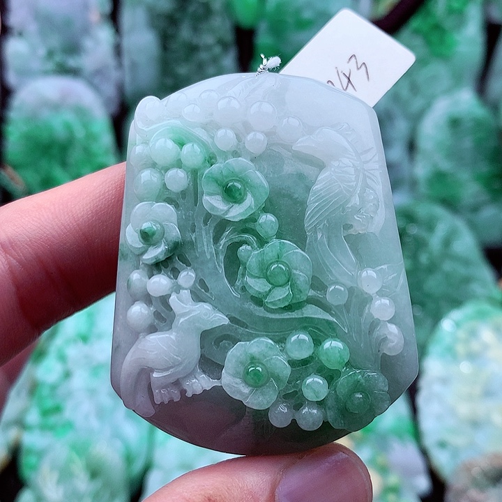 翡翠吊坠(不含链)未镶嵌