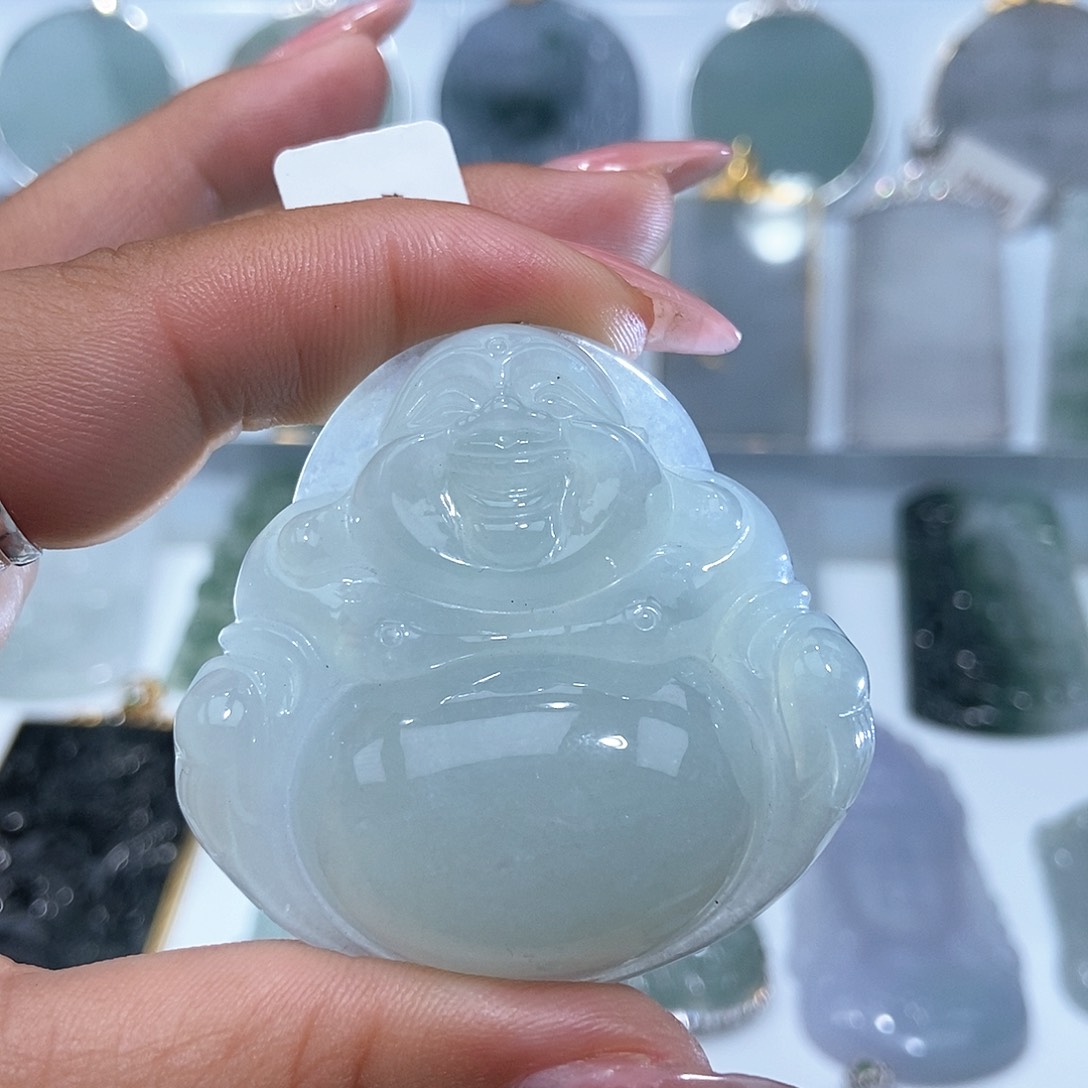 翡翠颈饰未镶嵌缅甸