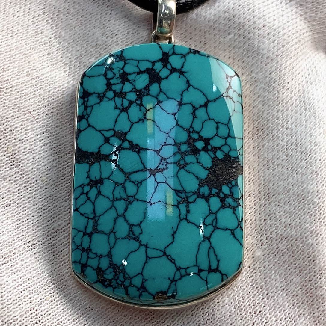 绿松石银S925镶嵌配饰