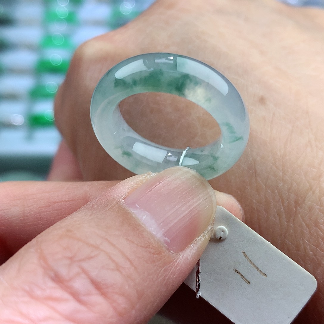 未镶嵌戒指翡翠11号