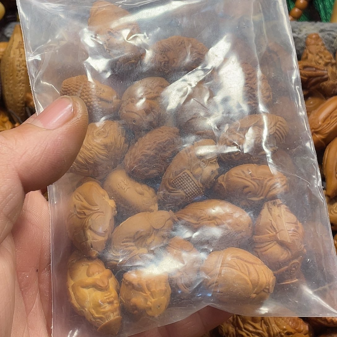 手串/手链橄榄核瑕疵核020