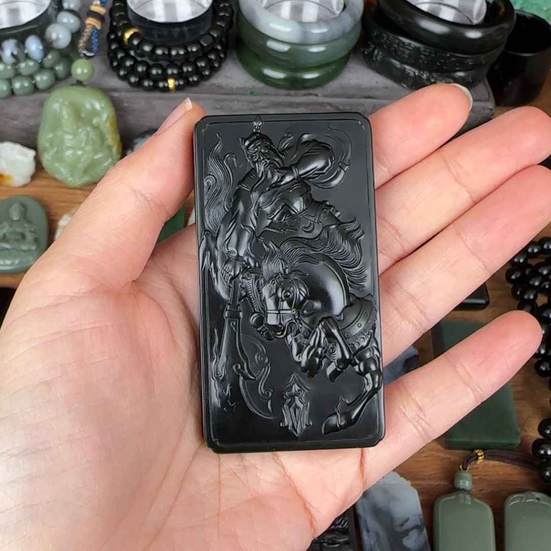 和田玉无事牌未镶嵌