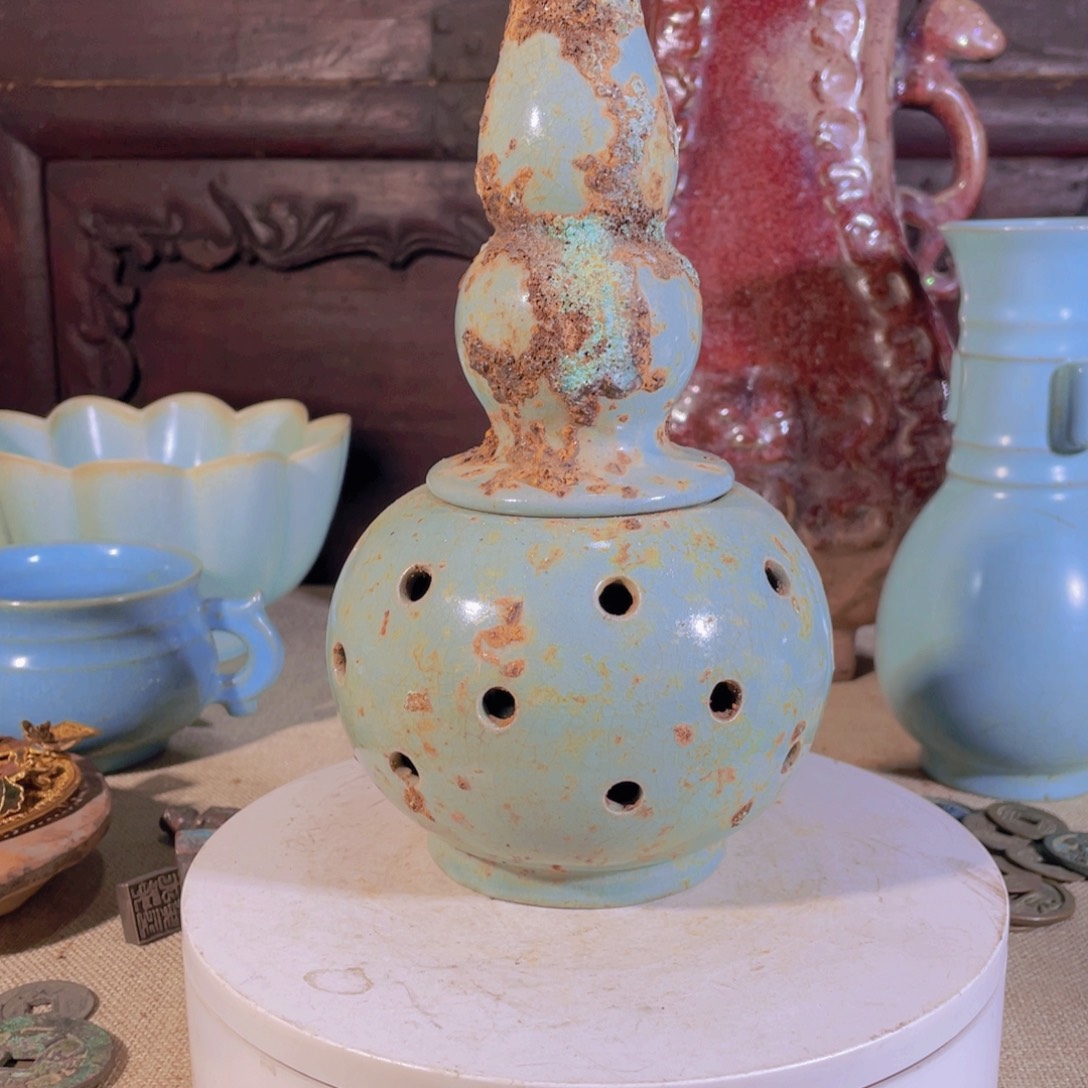 瓶汝窑瓷器一件全品