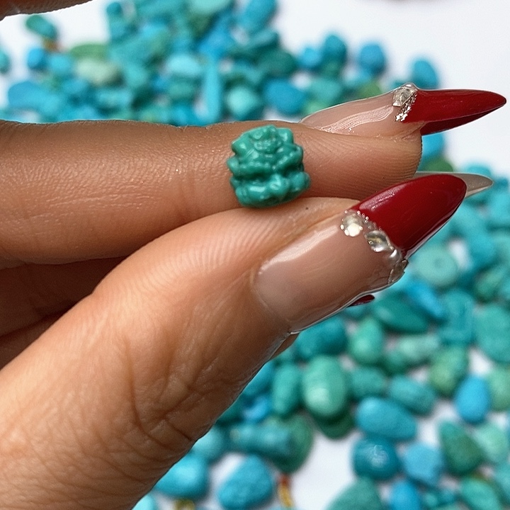 绿松石珠宝奇石未镶嵌