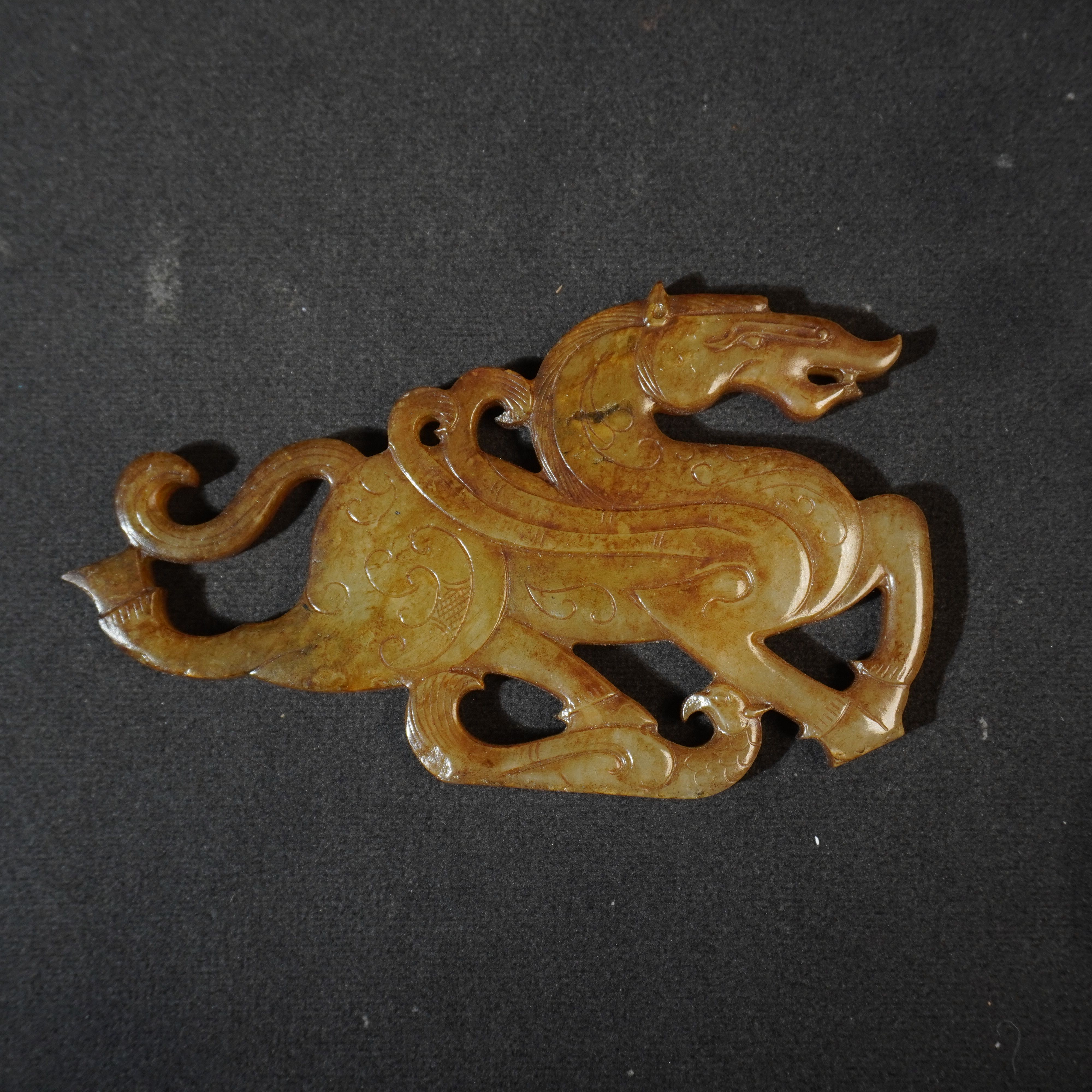 6SQ4 明 和田玉马踏飞燕