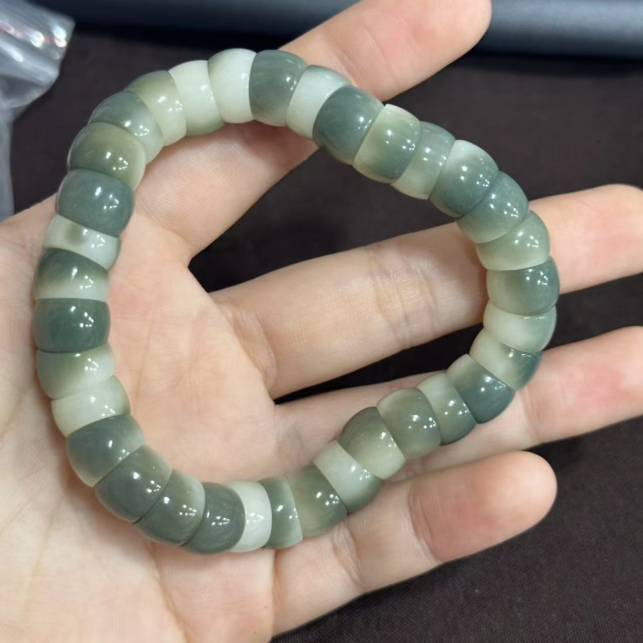 菩提手串大肠形状款男女卡11菩提根 325（无礼盒 ）