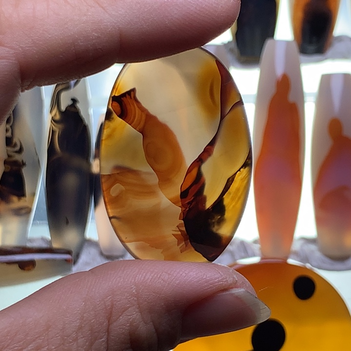 玛瑙/玉髓颈饰未镶嵌123