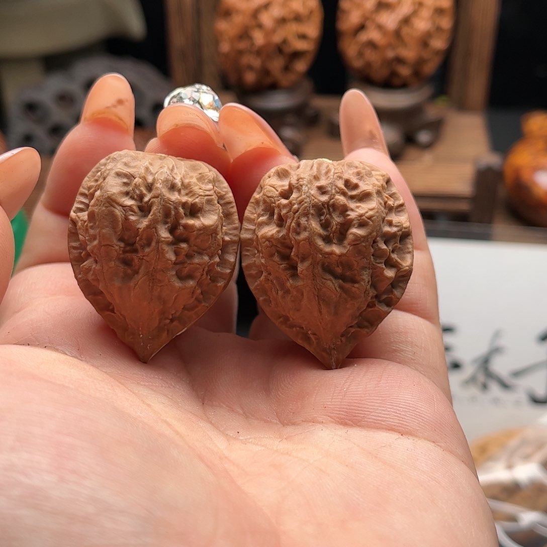 文玩核桃把件关东木子家楸大胖39