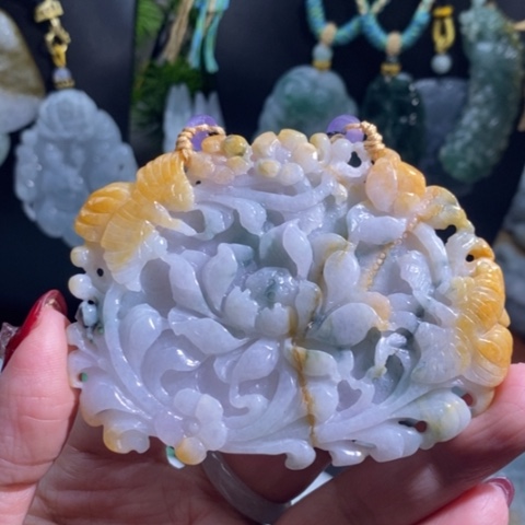 【闪购商品】颈饰未镶嵌翡翠花