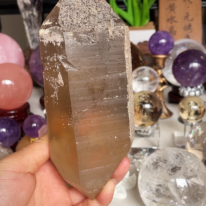 珠宝半成品黄晶未镶嵌