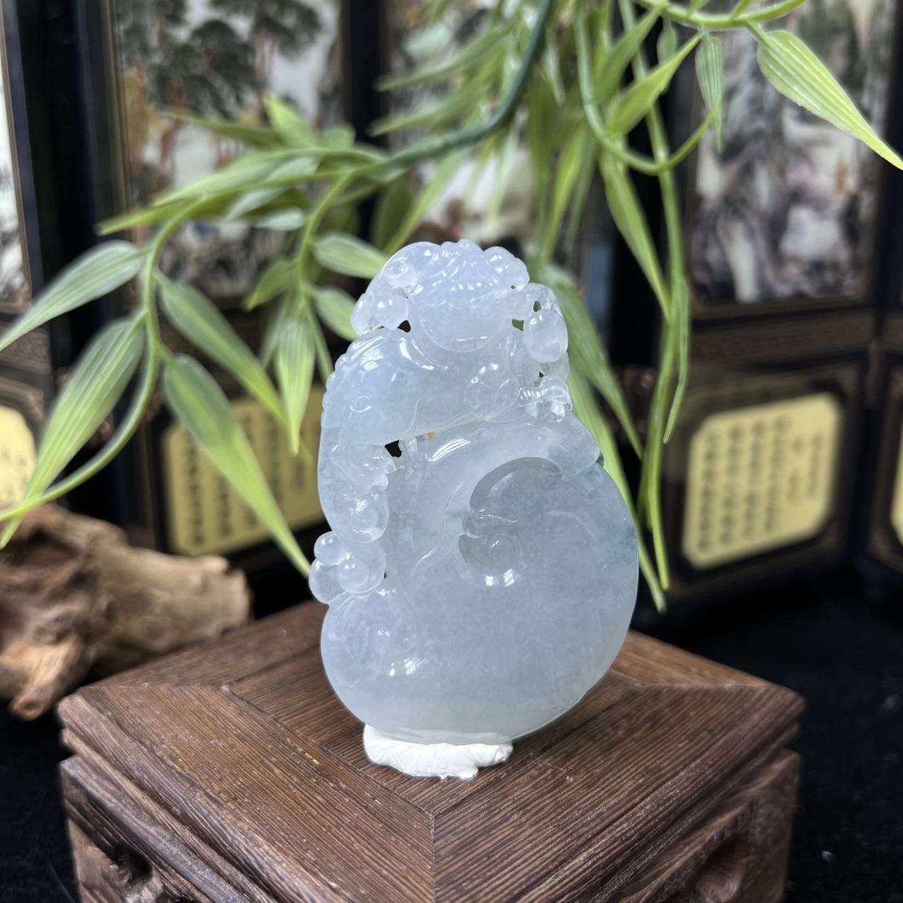 LYPM-24-8翡翠5-5花件