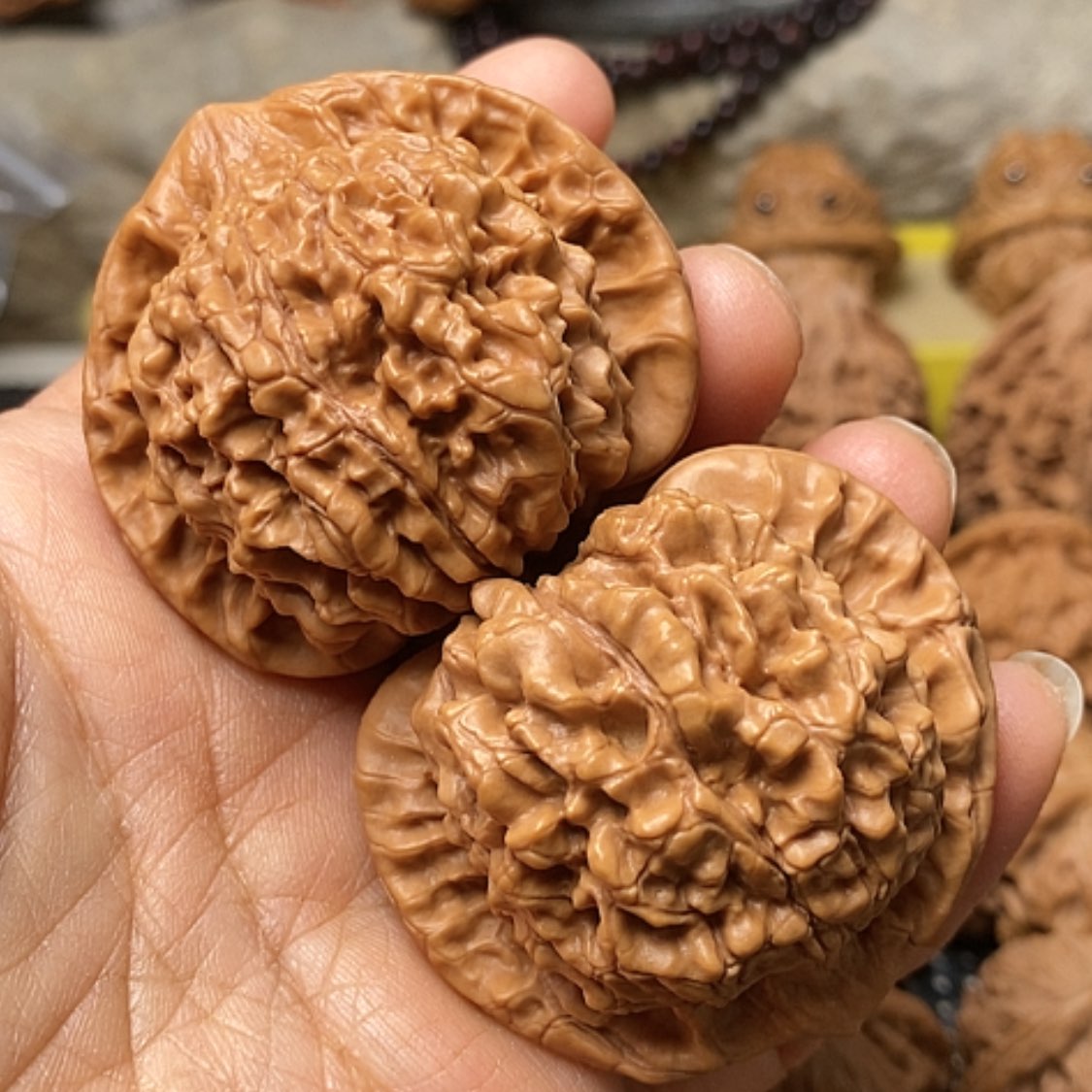 【闪购商品】把件文玩核桃48官帽色差