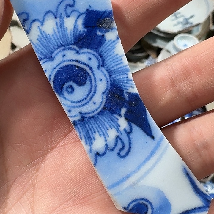 瓷片瓷片标本，顺丰包邮