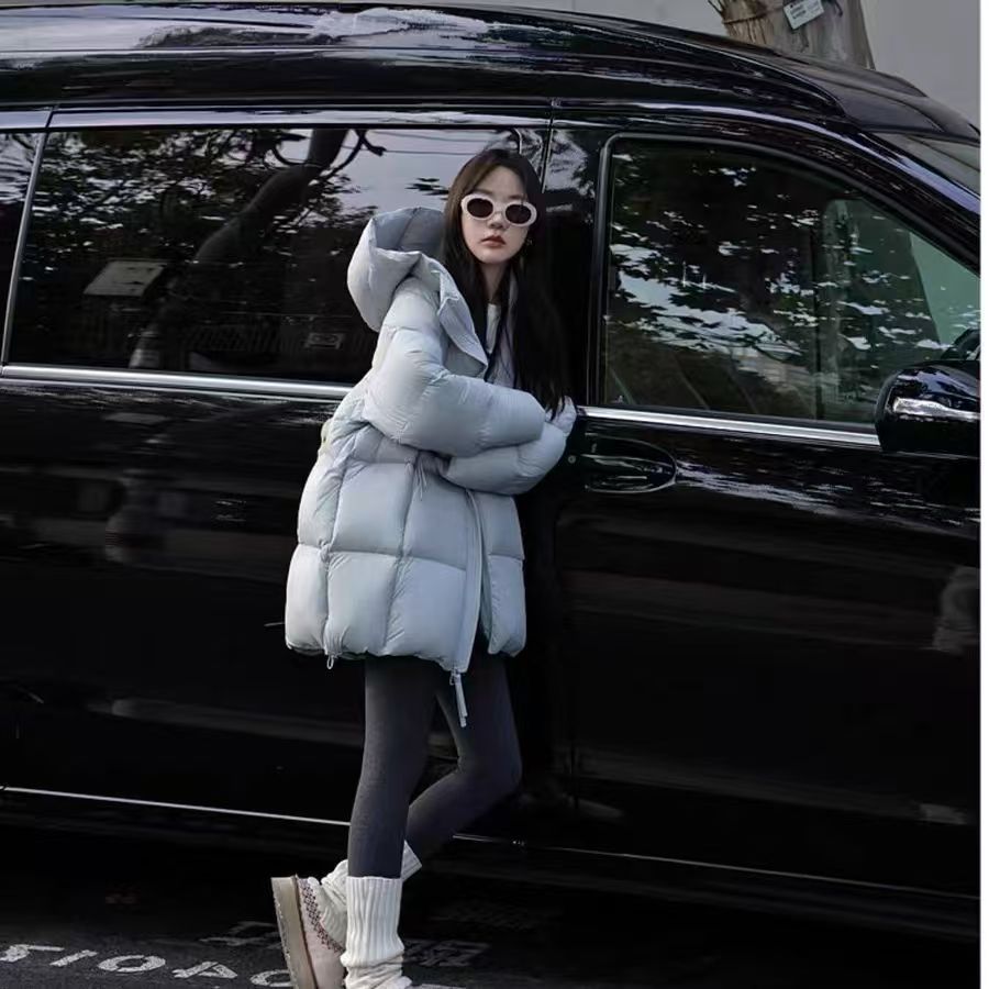 25新款爆款泡芙服爆款冬季棉衣加厚时尚棉袄外套中长款泡芙