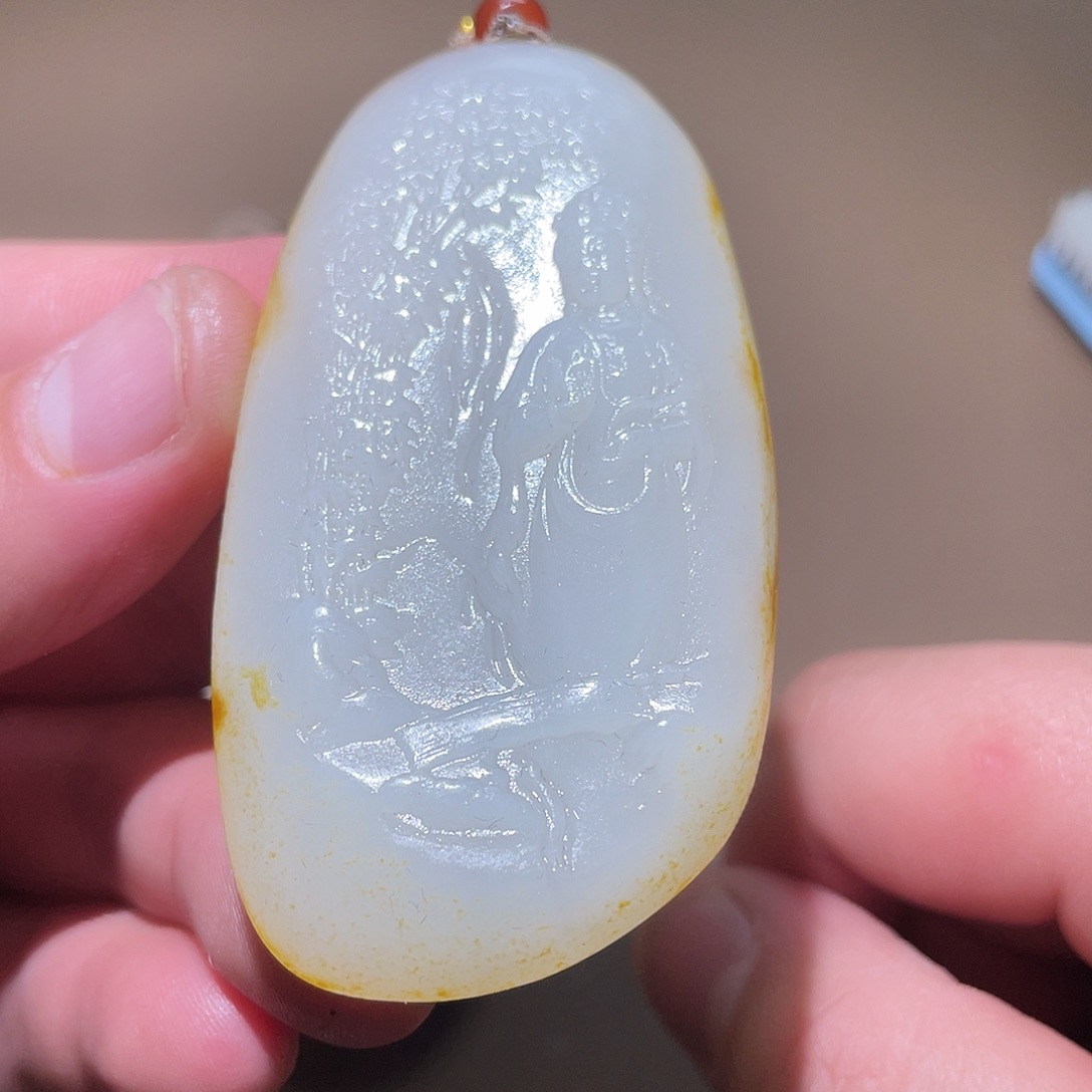 和田玉颈饰未镶嵌Z6