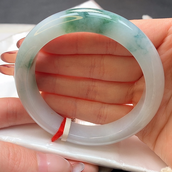 翡翠手镯未镶嵌59正圈