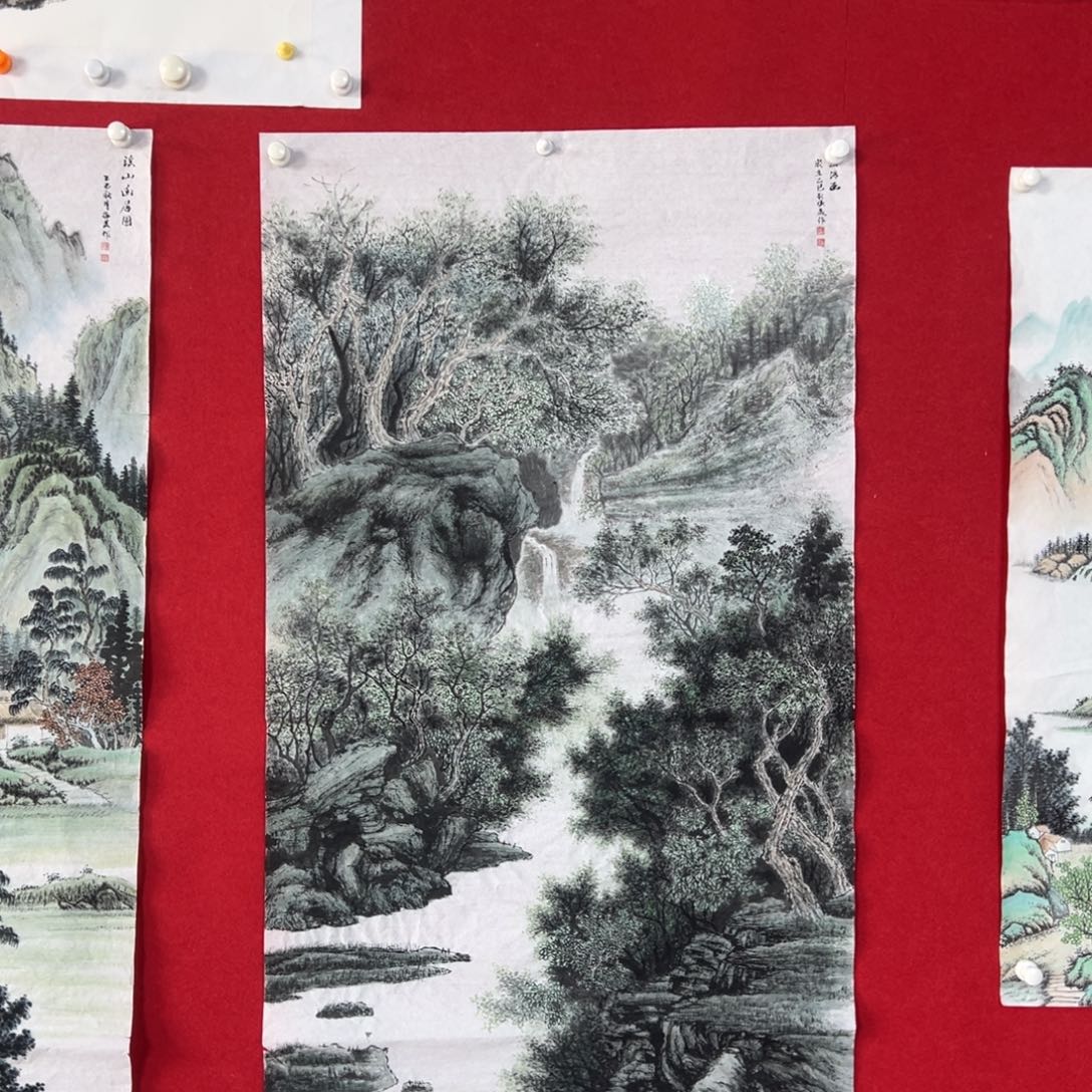 国画绘画国画作品