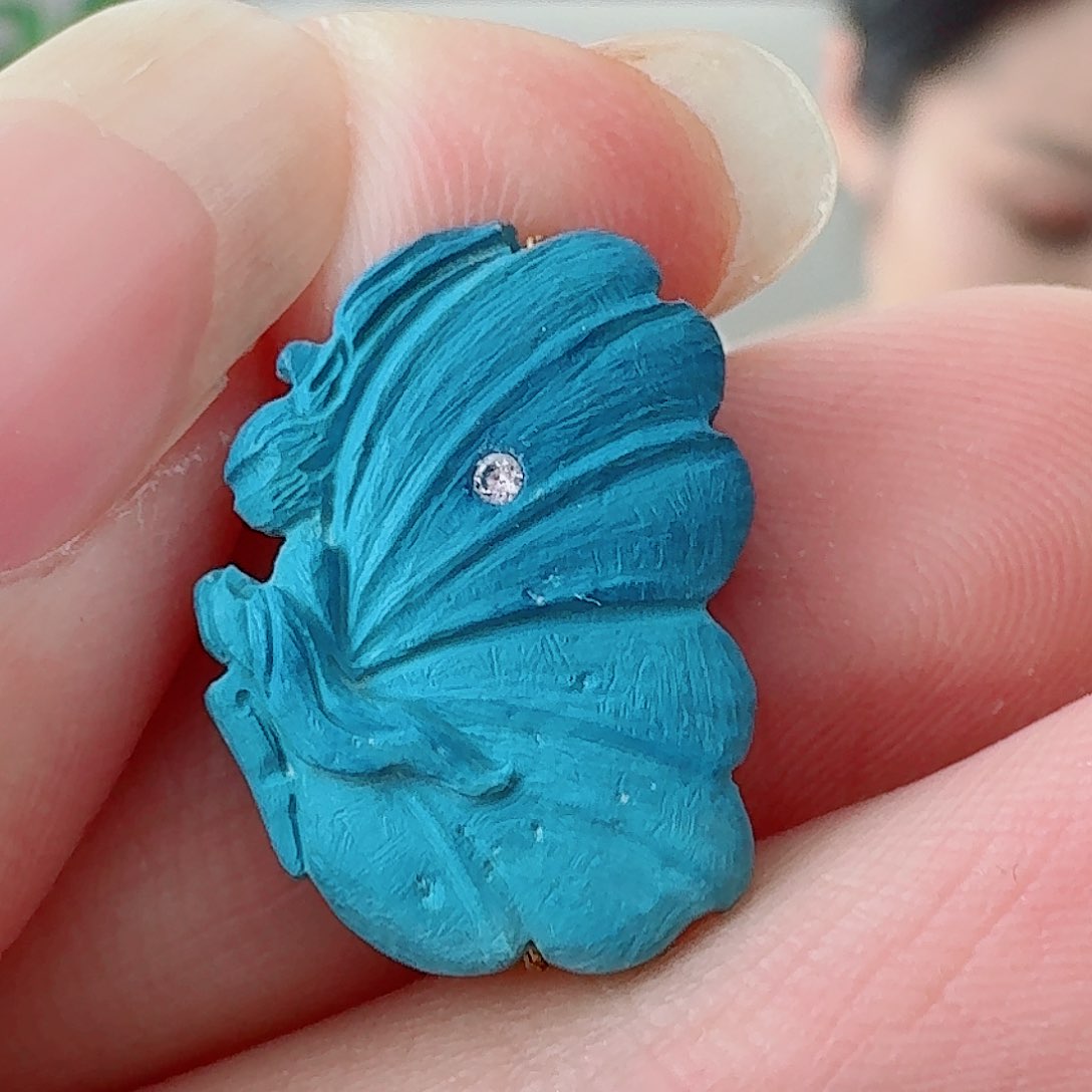 未镶嵌绿松石珠宝奇石