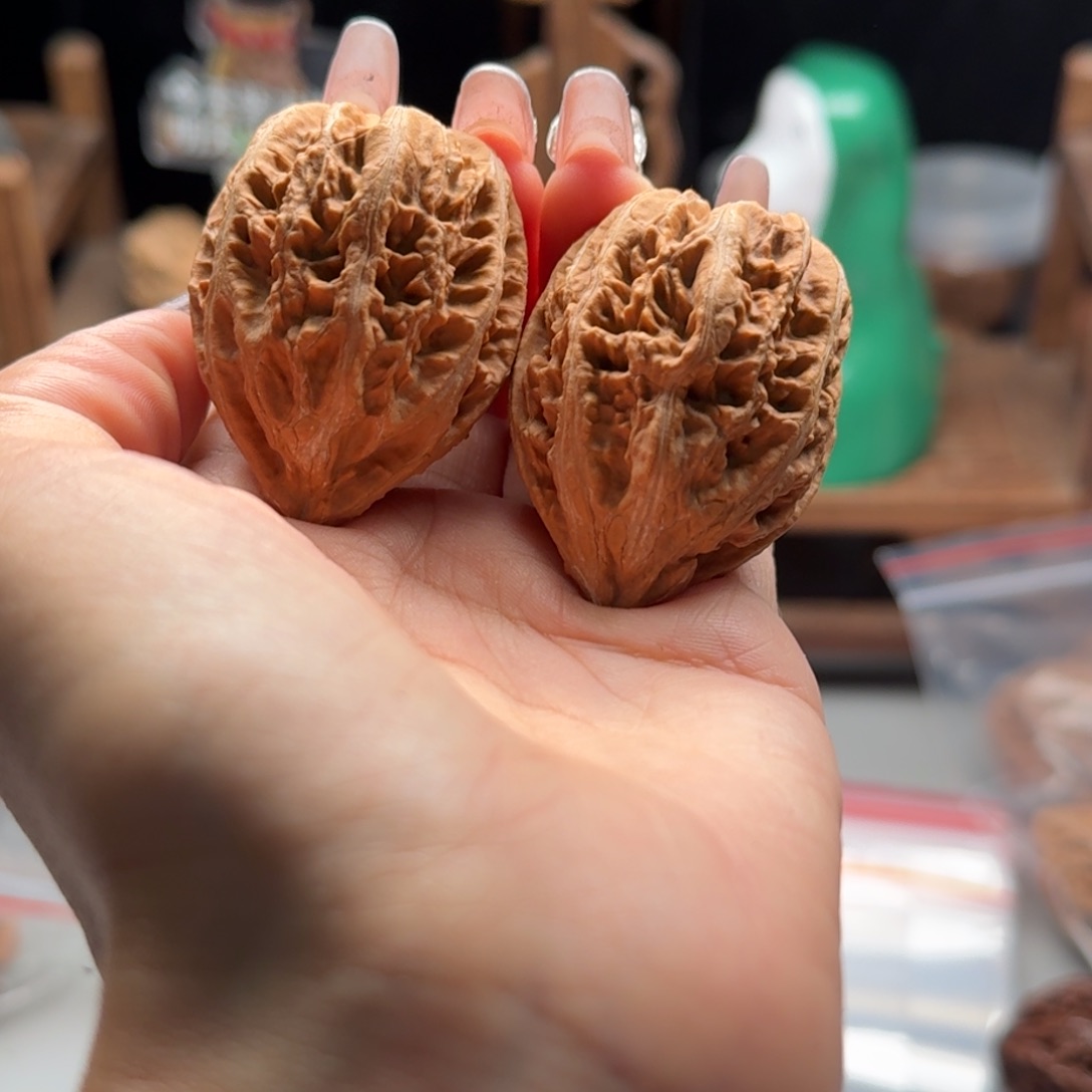 文玩核桃把件关东木子楸百核133