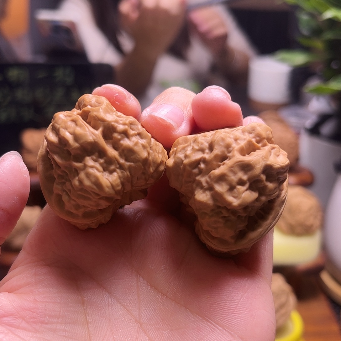 万***品文玩核桃把件35+蛤蟆36