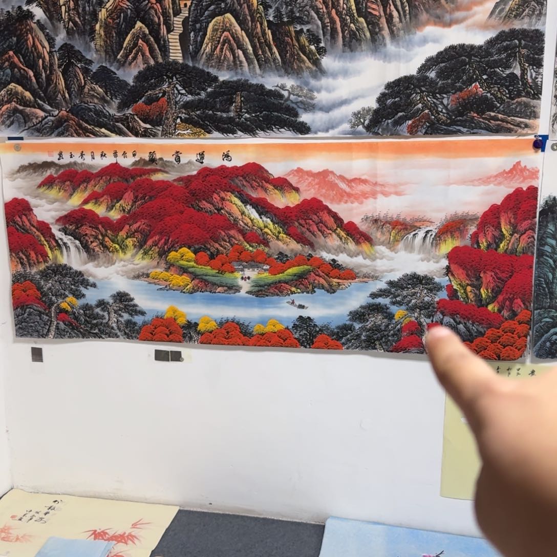 国画晓彤美术馆直播间