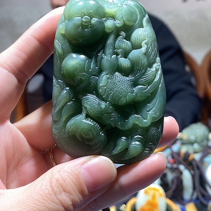 和田玉摆件未镶嵌