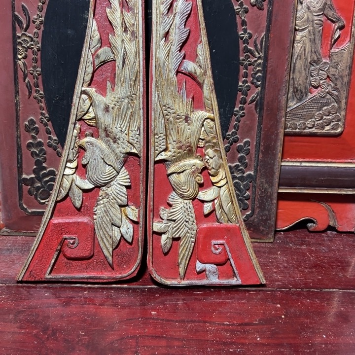 知***陶木木雕工艺品摆件