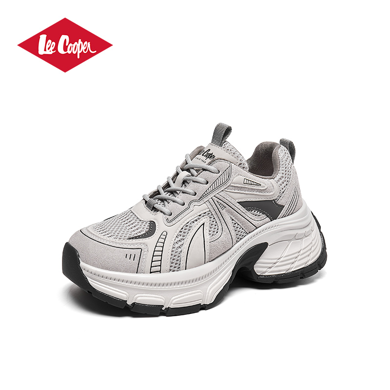 Lee Cooper网布老爹鞋2025新款春鞋运动鞋休闲鞋女鞋增高百搭潮流