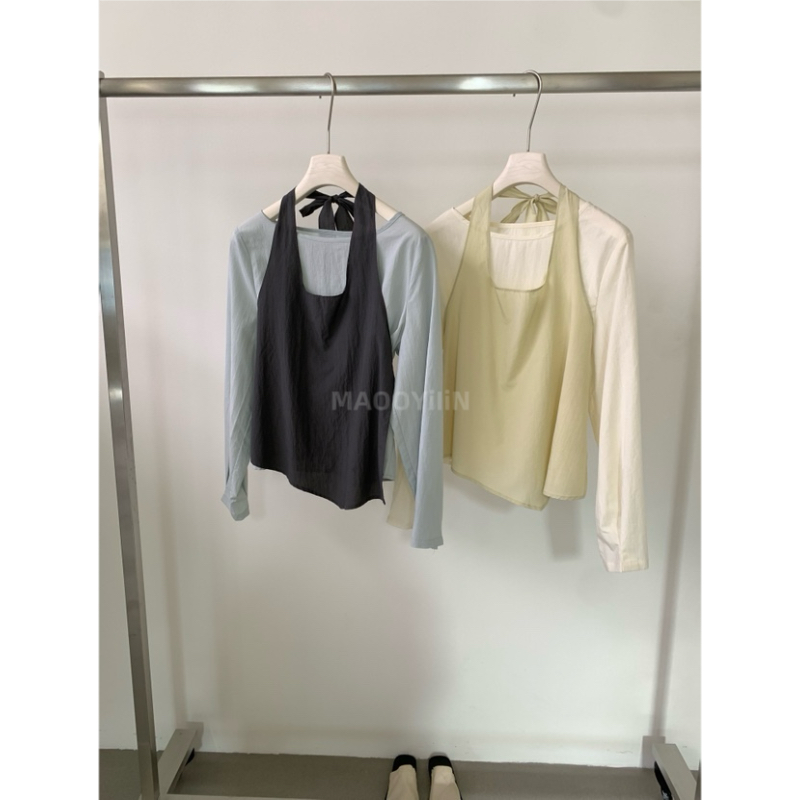 【 清仓款 】挂脖款两件套。清仓款可能存在瑕疵  介意勿拍