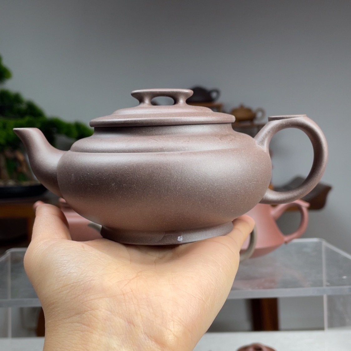 【闪购商品】紫砂茶壶特紫上新桥容量300cc