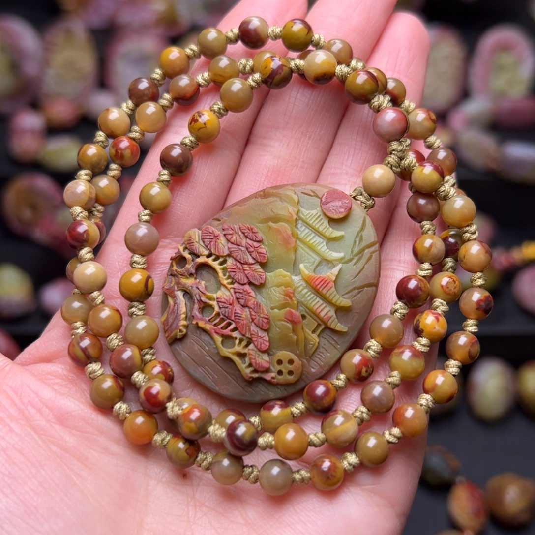 玛瑙/玉髓吊坠未镶嵌