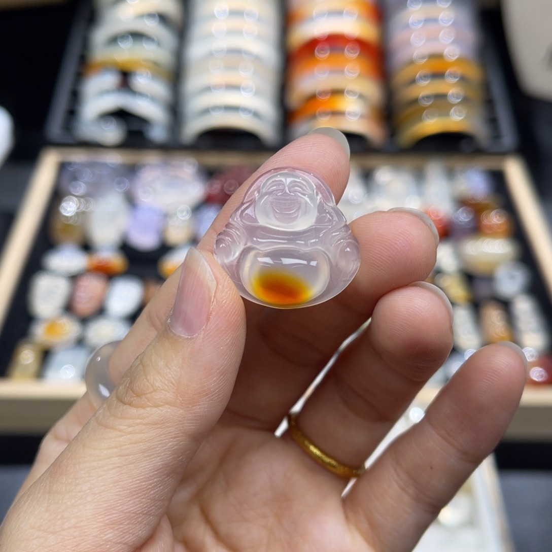 玛瑙/玉髓未镶嵌颈饰