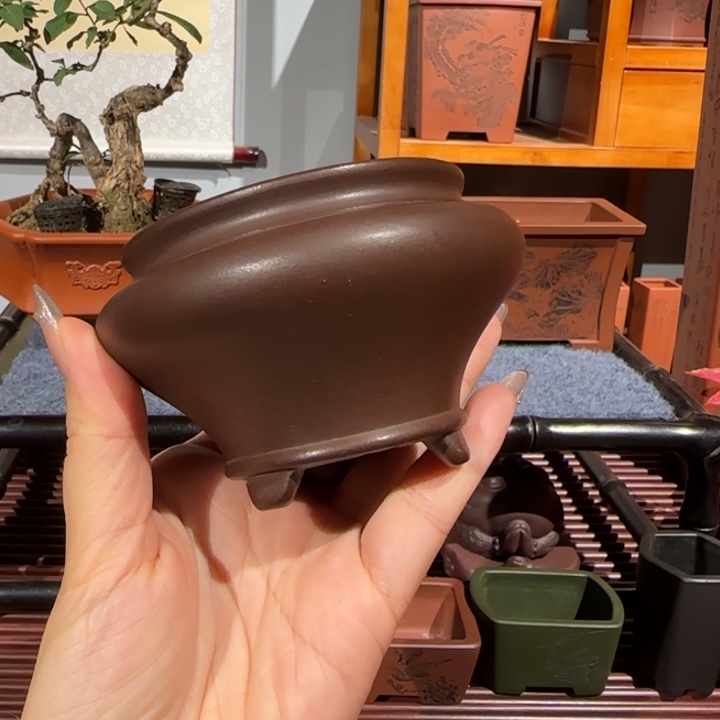 花盆紫砂口径7深度5.5