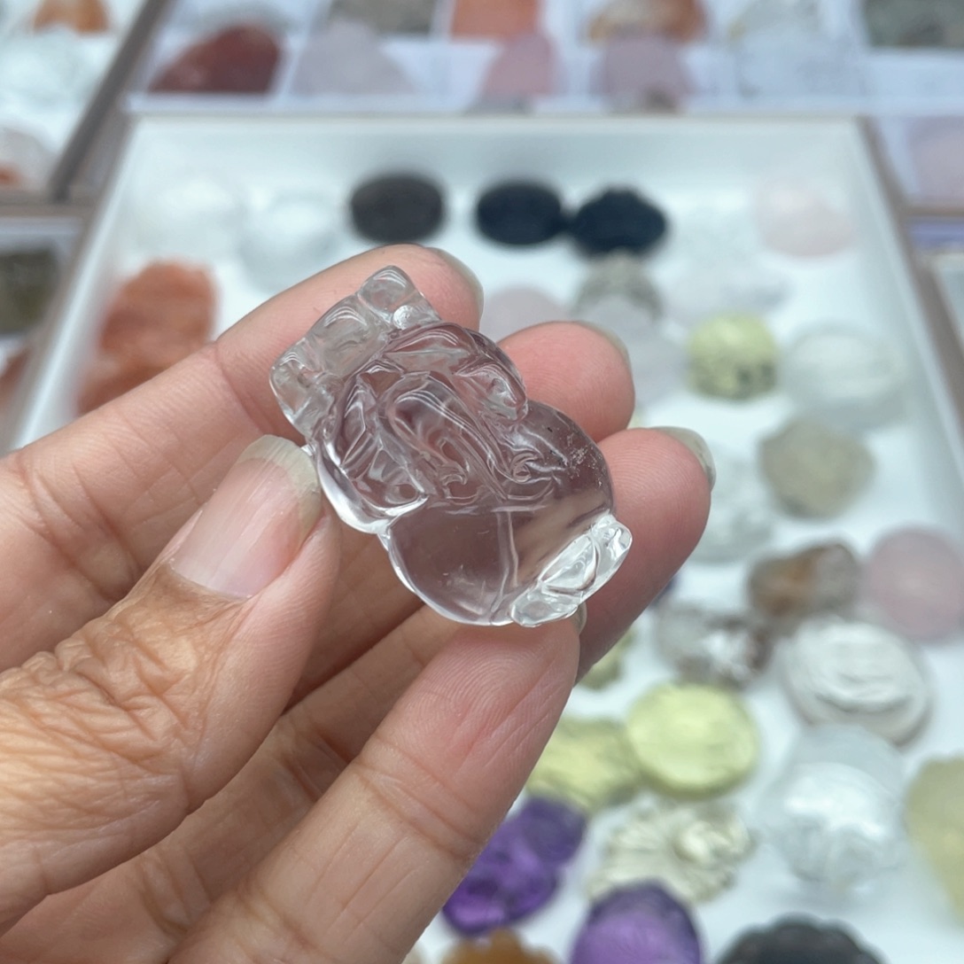 水晶吊坠(不含链)未镶嵌